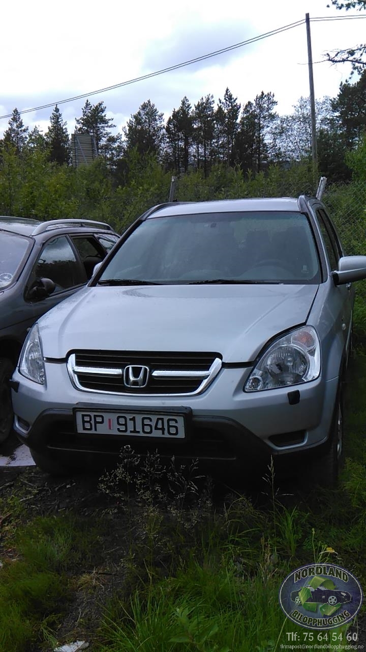 Honda CR-V 2002-2006 (Type II) , Motorkode: K20A4, Girkassekode: 