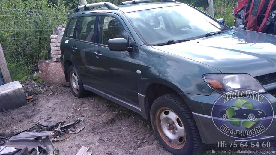 Mitsubishi Outlander 2003-2006 (Type I) , Motorkode: 4G63, Girkassekode: 