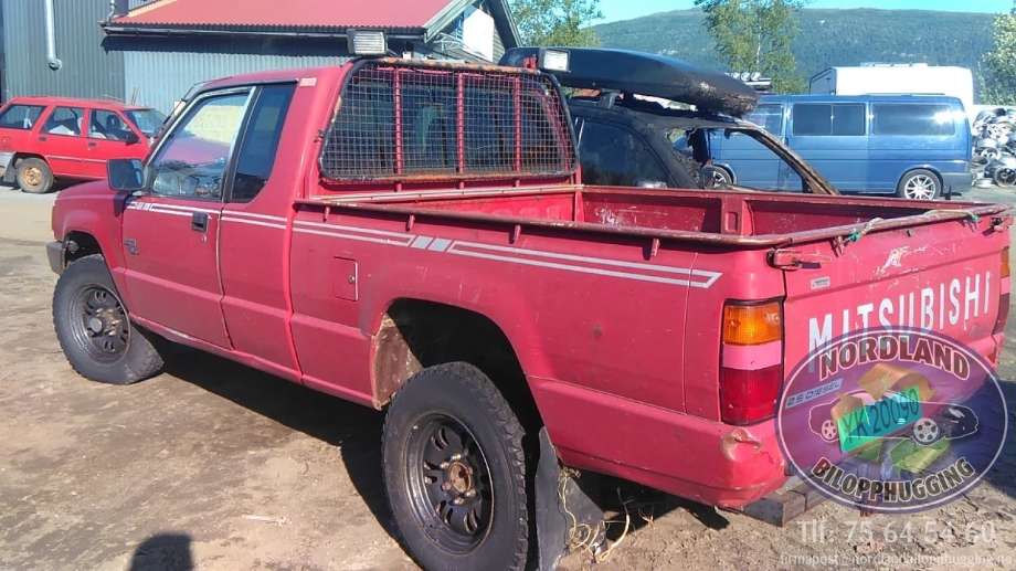 Mitsubishi L200 1990-1996 (Type II) , Motorkode: 4D56, Girkassekode: