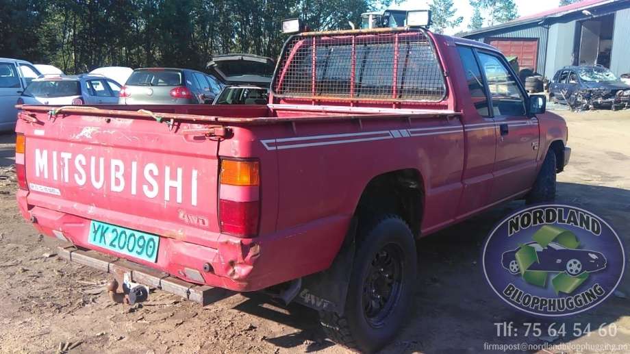 Mitsubishi L200 1990-1996 (Type II) , Motorkode: 4D56, Girkassekode: