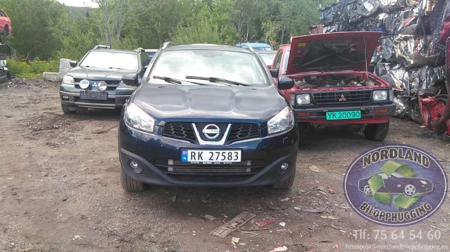 Nissan Qashqai 2010-2014 (Type I, Fase 2) , Motorkode: M9R, Girkassekode: