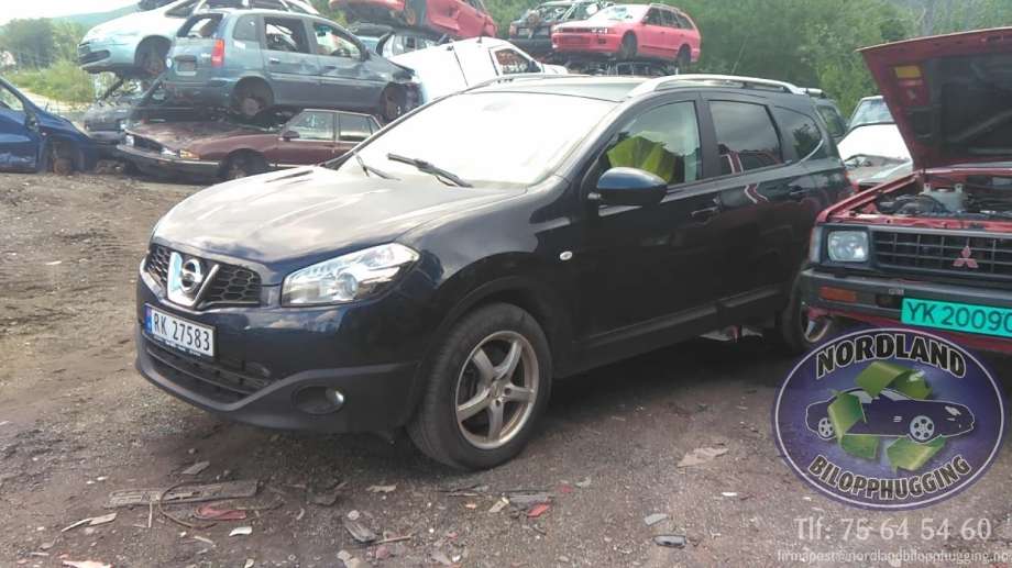 Nissan Qashqai 2010-2014 (Type I, Fase 2) , Motorkode: M9R, Girkassekode: