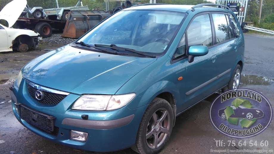 Mazda Premacy 1999-2005 , Motorkode: FP, Girkassekode: