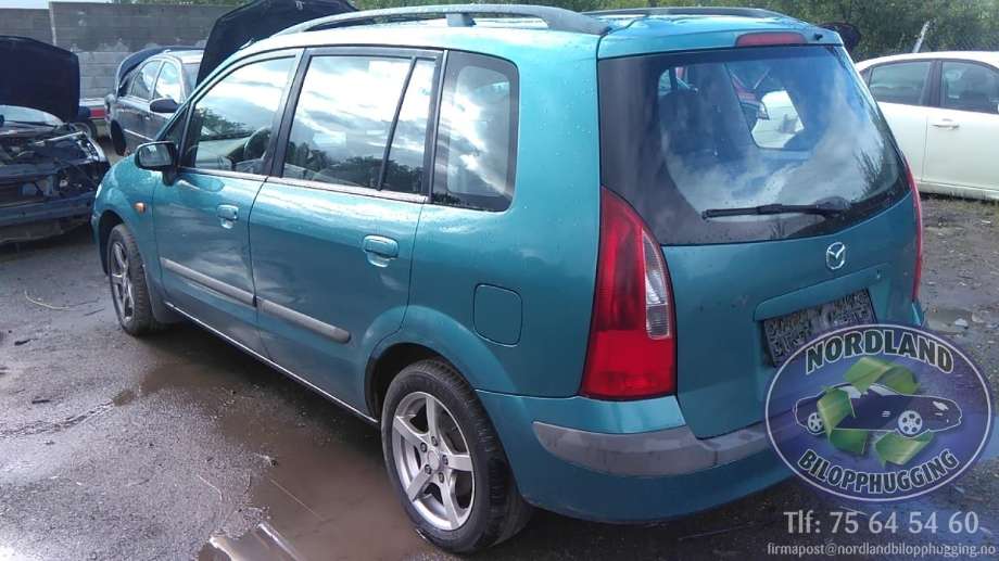 Mazda Premacy 1999-2005 , Motorkode: FP, Girkassekode: