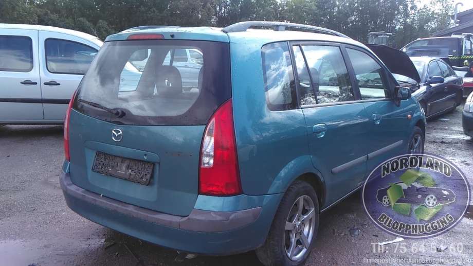 Mazda Premacy 1999-2005 , Motorkode: FP, Girkassekode: