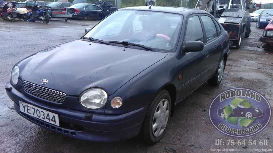 Toyota Corolla 1997-2000 (Fase 1) , Motorkode: 4E-FE, Girkassekode: