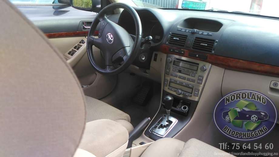 Toyota Avensis 2003-2008 (Type II) , Motorkode: 1ZZ-FE, Girkassekode: 