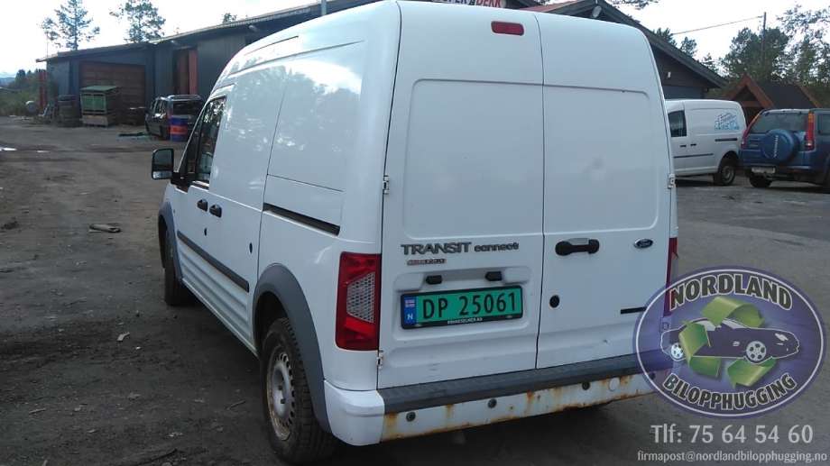 Ford Transit Connect 2009-2013 (Type I, Fase 2) , Motorkode: RWPD, Girkassekode: 