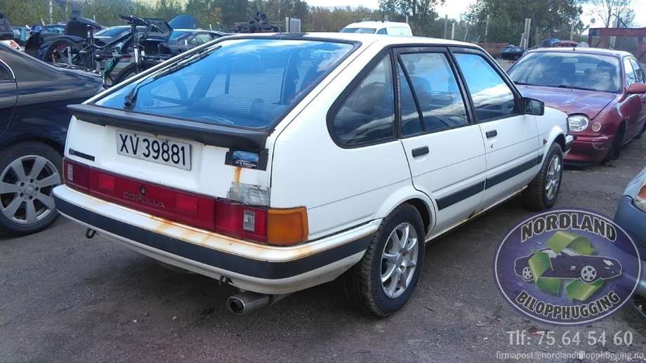 Toyota Corolla 1982-1987 (KE80) (KE80), Motorkode: 4A-L, Girkassekode: 