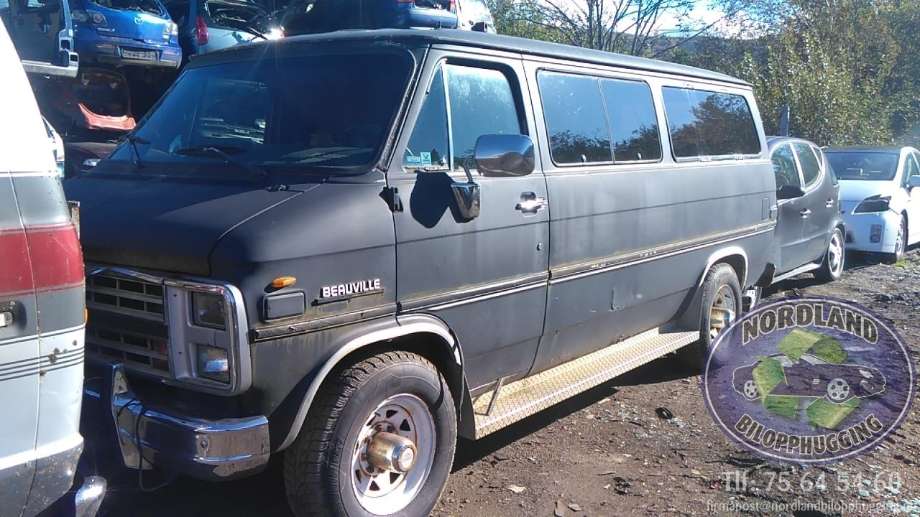 Chevrolet Van G30 1971-1996 , Motorkode: J, Girkassekode: 