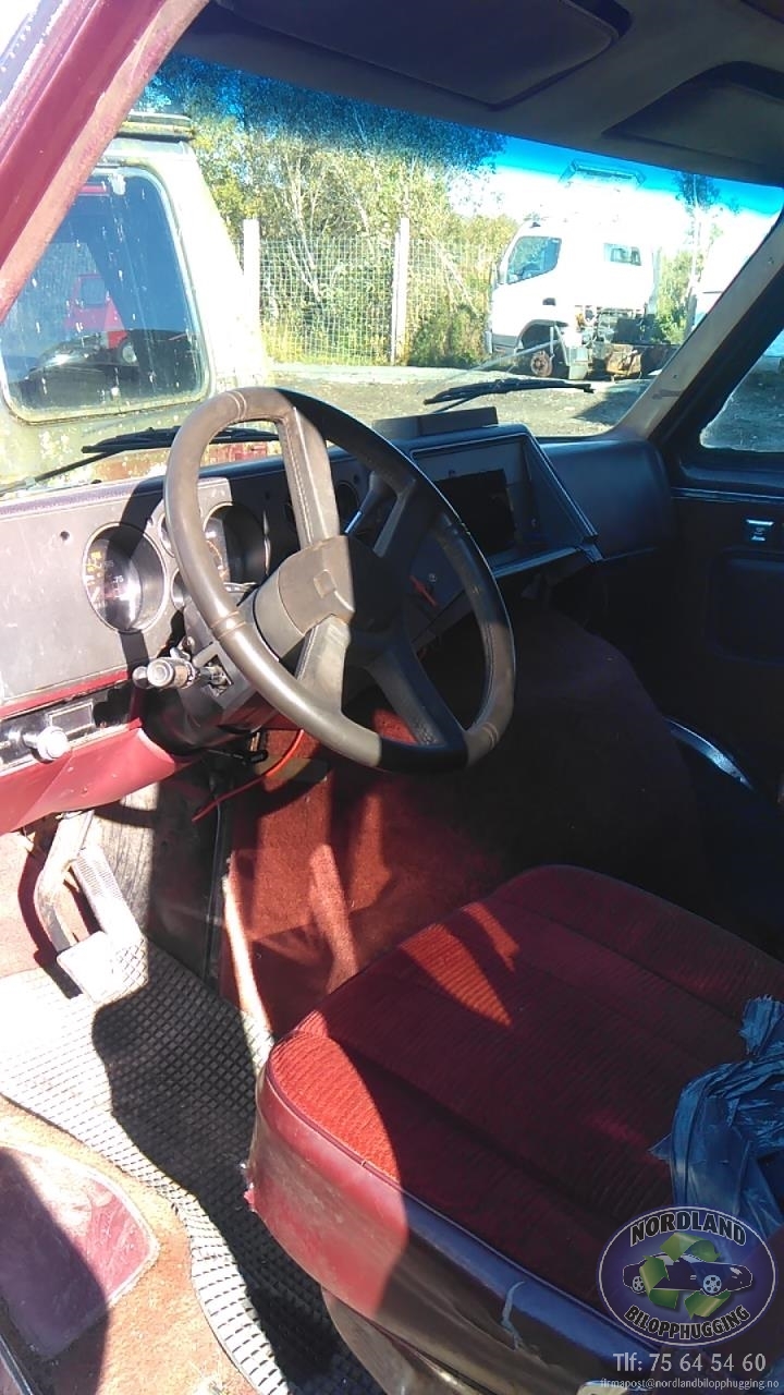 Chevrolet Van G30 1971-1996 , Motorkode: J, Girkassekode: 