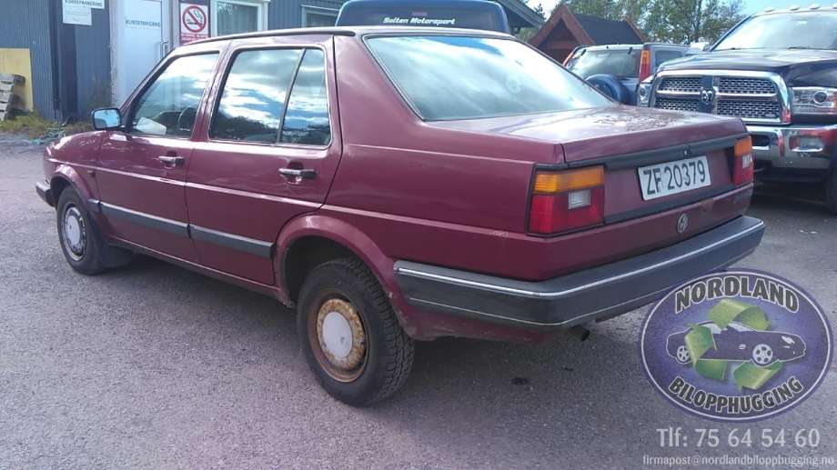 VW Jetta 1985-1992 , Motorkode: HM, Girkassekode: 