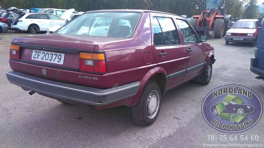 VW Jetta 1985-1992 , Motorkode: HM, Girkassekode: 