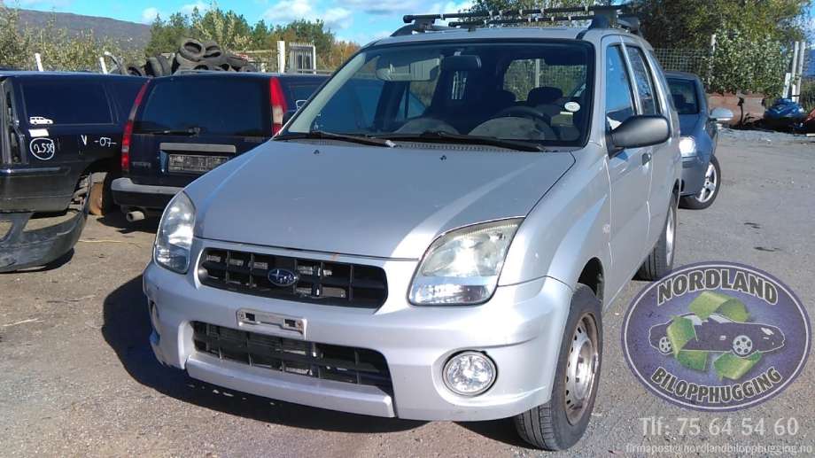 Subaru Justy 2003-2007 (Type III) , Motorkode: M13A, Girkassekode:
