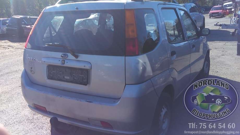 Subaru Justy 2003-2007 (Type III) , Motorkode: M13A, Girkassekode: