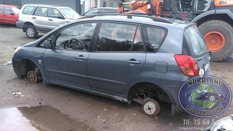 Toyota Verso 2002-2004 (COROLLA) (COROLLA), Motorkode: 3ZZ-FE, Girkassekode: 