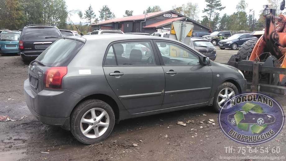 Toyota Corolla 2002-2007 , Motorkode: 1ND-TV, Girkassekode: 