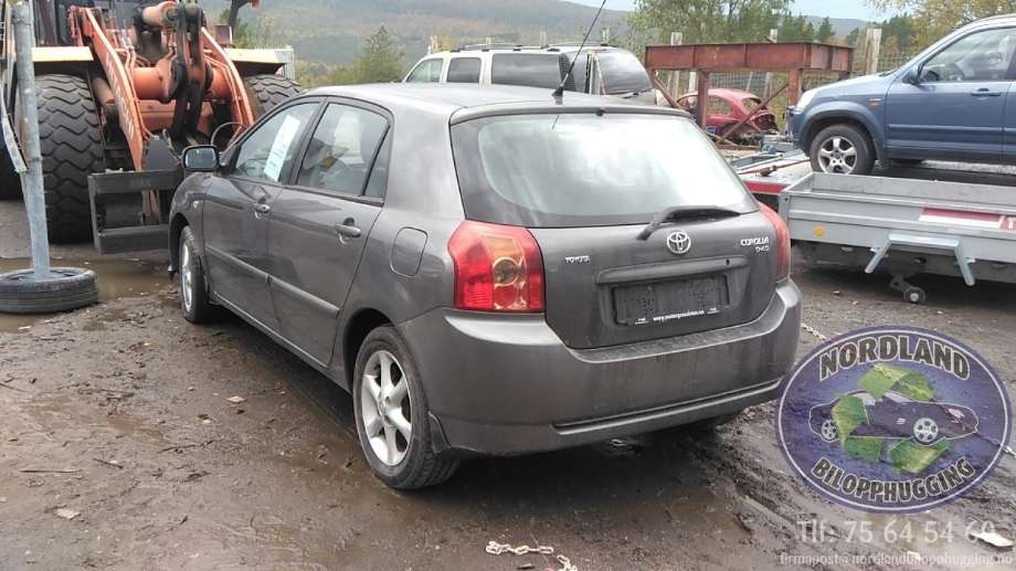 Toyota Corolla 2002-2007 , Motorkode: 1ND-TV, Girkassekode: 