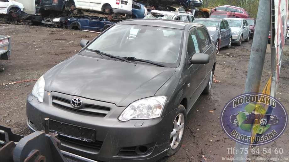 Toyota Corolla 2002-2007 , Motorkode: 1ND-TV, Girkassekode: 