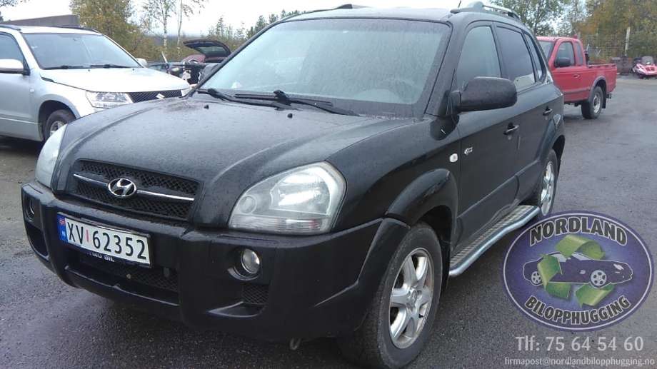 Hyundai Tucson 2003-2009 , Motorkode: D4EA-F, Girkassekode: