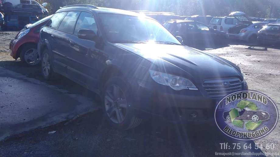 Subaru Outback 2007-2009 (Type III, Fase 2) delebil , Motorkode: EJ25, Girkassekode: 