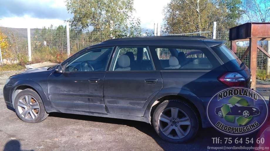 Subaru Outback 2007-2009 (Type III, Fase 2) delebil , Motorkode: EJ25, Girkassekode: 