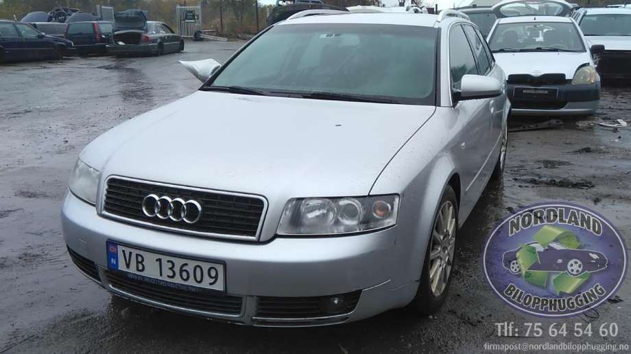Audi A4 2001-2004 (Type II) (B6) (B6), Motorkode: AVF, Girkassekode: 