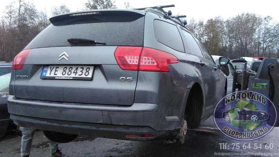 Citroën C5 2008-2017 (Type II) , Motorkode: 9H01, Girkassekode: 