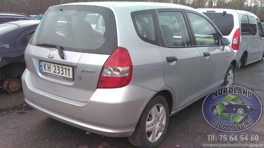 Honda Jazz 2002-2008 (Type I) , Motorkode: L13A1, Girkassekode: 