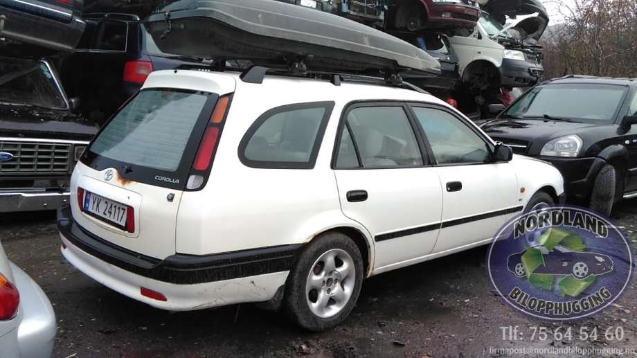 Toyota Corolla 1997-2000 (Fase 1) , Motorkode: 4A-FE, Girkassekode: 
