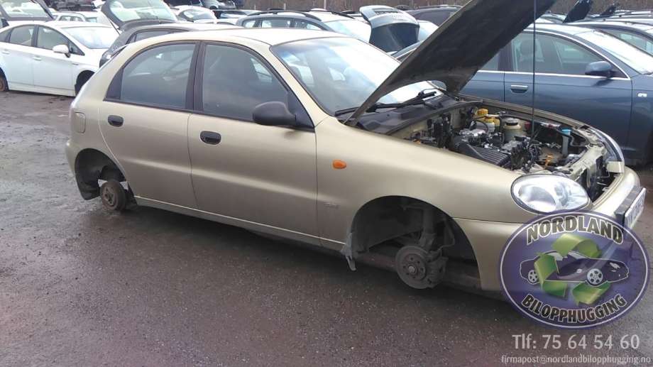 Daewoo Lanos 1997-2002 , Motorkode: A13SMS, Girkassekode: