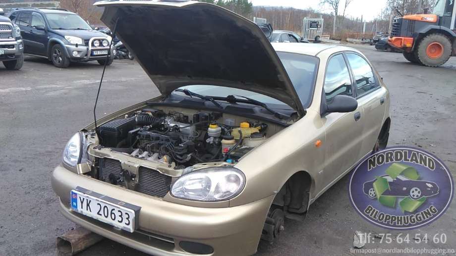 Daewoo Lanos 1997-2002 , Motorkode: A13SMS, Girkassekode: