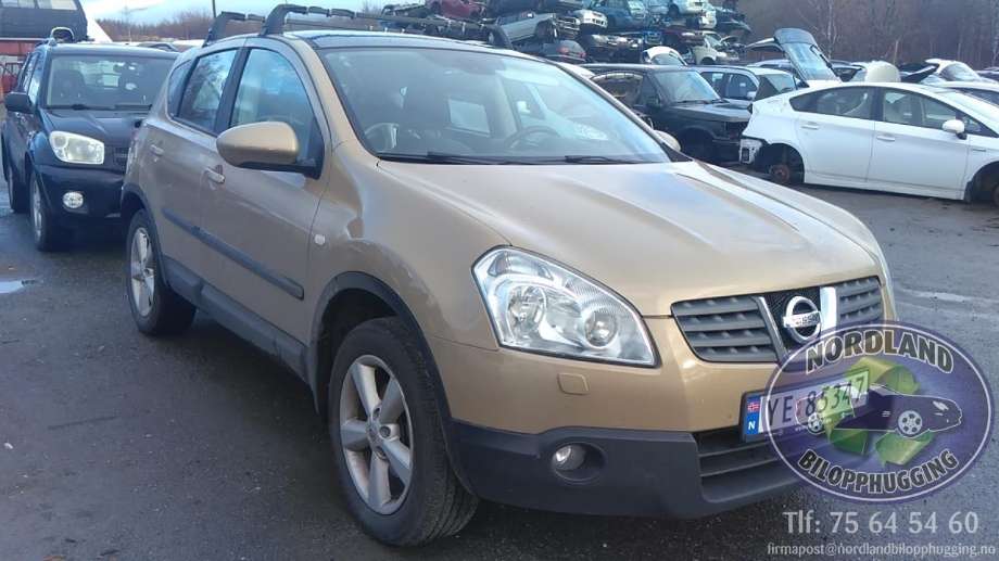 Nissan Qashqai 2007-2010 (Type I, Fase 1) , Motorkode: M9R, Girkassekode: 
