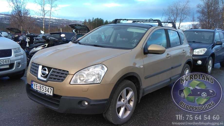 Nissan Qashqai 2007-2010 (Type I, Fase 1) , Motorkode: M9R, Girkassekode: 