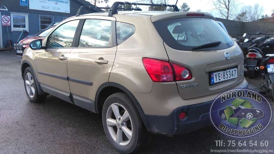 Nissan Qashqai 2007-2010 (Type I, Fase 1) , Motorkode: M9R, Girkassekode: 