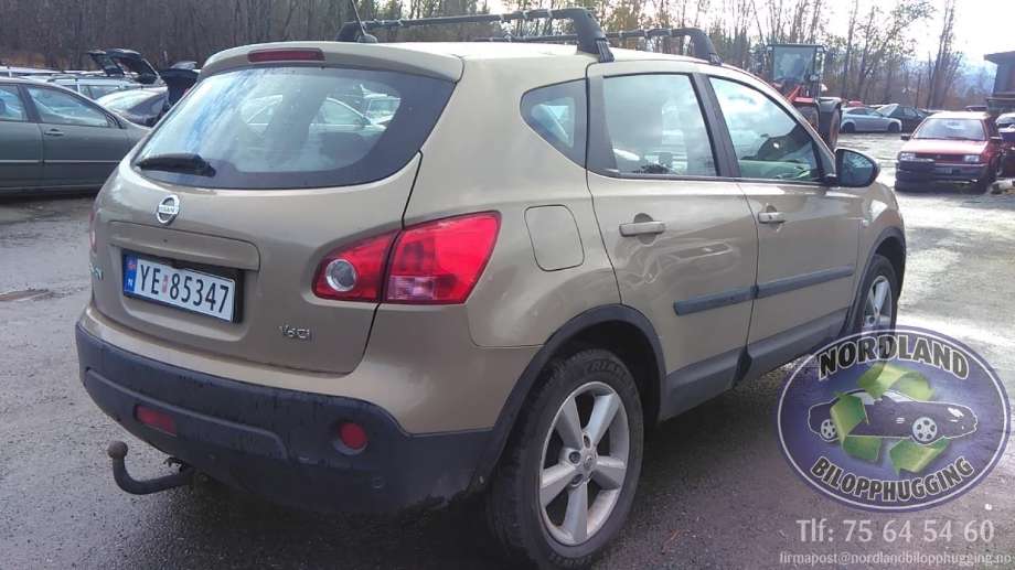 Nissan Qashqai 2007-2010 (Type I, Fase 1) , Motorkode: M9R, Girkassekode: 