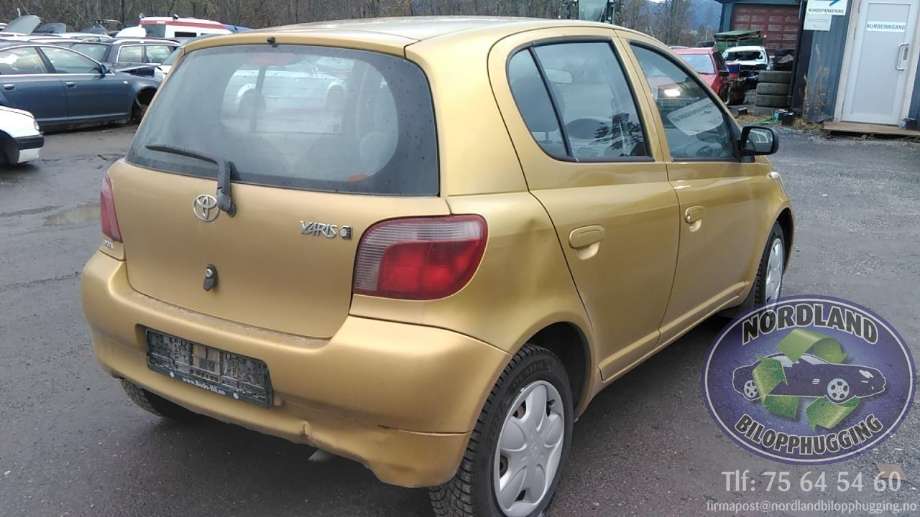 Toyota Yaris 1999-2003 (Type I, Fase 1) , Motorkode: 1SZ-FE, Girkassekode: