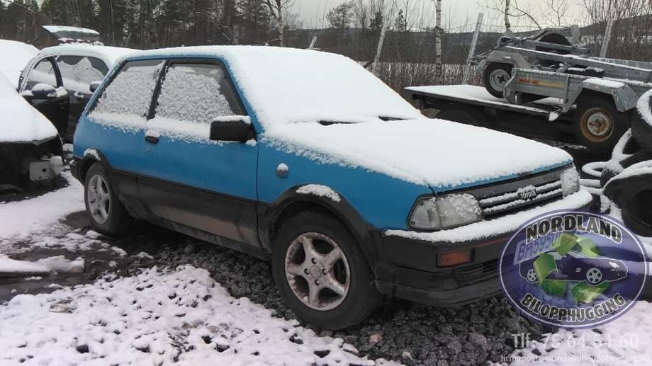 Toyota Starlet 1985-1990 , Motorkode: 2E-L, Girkassekode: 
