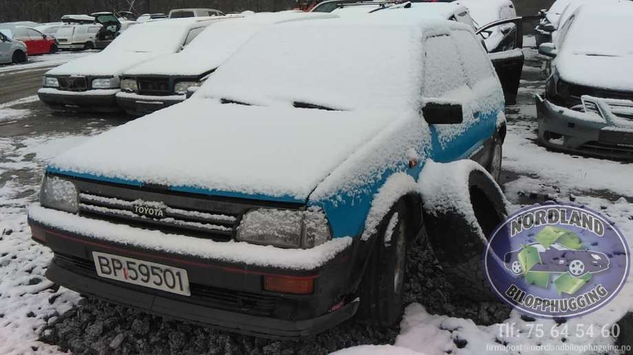 Toyota Starlet 1985-1990 , Motorkode: 2E-L, Girkassekode: 