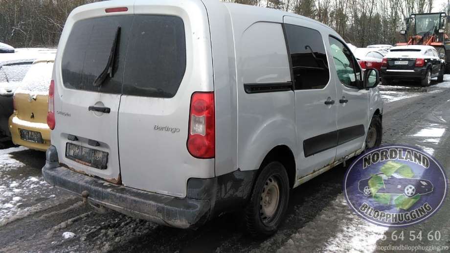 Citroën Berlingo 2008-2015 (Type II, Fase 1) , Motorkode: 9HS EL. 9H04, Girkassekode: 