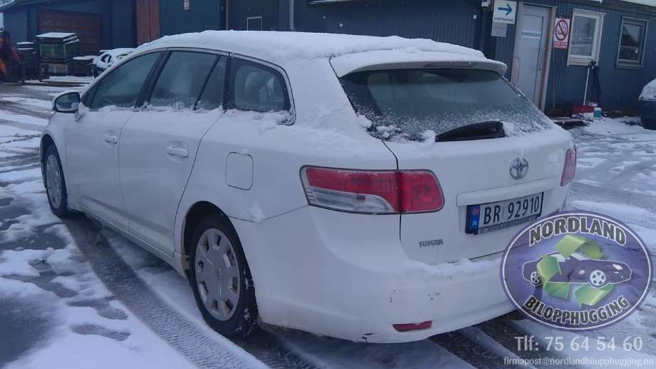 Toyota Avensis 2009-2015 (Type III, Fase 1) , Motorkode: 1ZR-FAE, Girkassekode: 