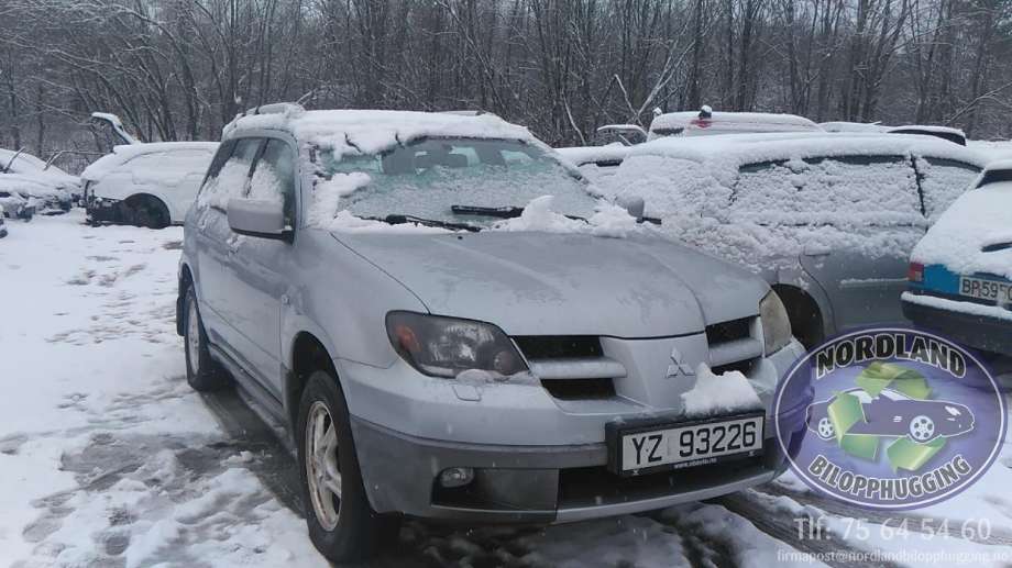 Mitsubishi Outlander 2003-2006 (Type I) , Motorkode: 4G63, Girkassekode: 