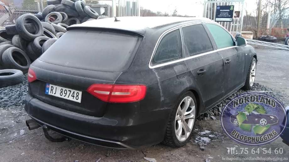 Audi A4 2007-2014 (Type IV) (B8) (B8), Motorkode: CAG, Girkassekode: LLW