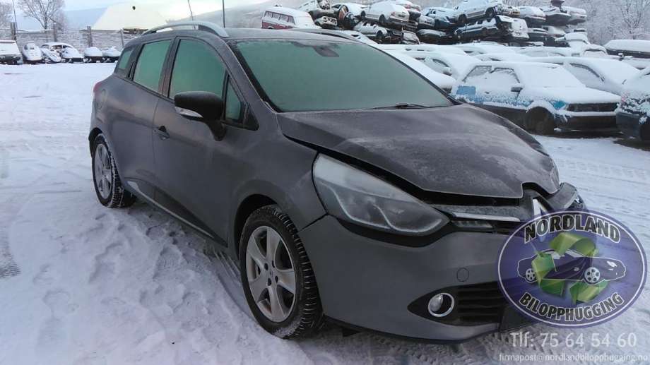 Renault Clio 2012-2016 (Type IV, Fase 1) , Motorkode: H4B A4, Girkassekode: 