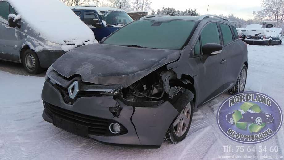 Renault Clio 2012-2016 (Type IV, Fase 1) , Motorkode: H4B A4, Girkassekode: 