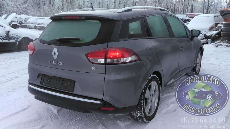 Renault Clio 2012-2016 (Type IV, Fase 1) , Motorkode: H4B A4, Girkassekode: 