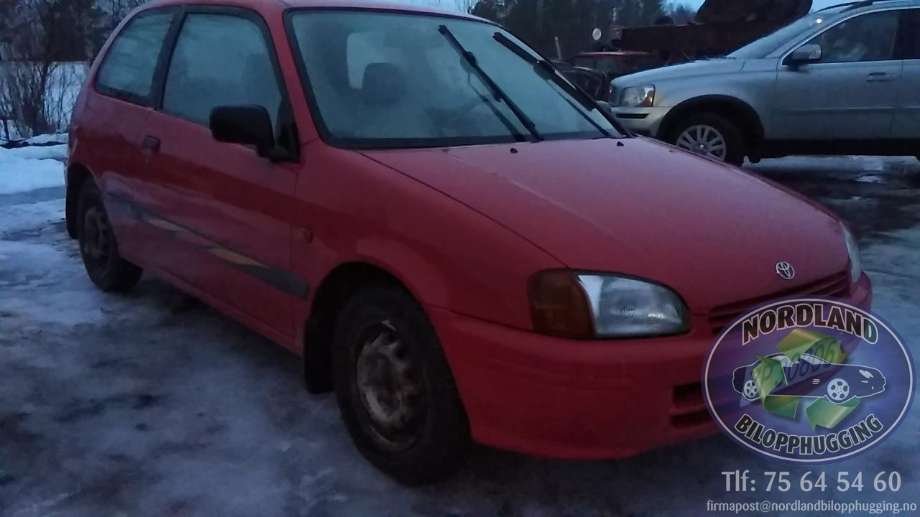 Toyota Starlet 1996-1999 , Motorkode: 4E-FE, Girkassekode: 