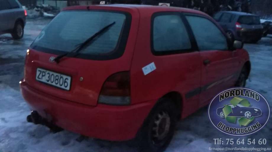 Toyota Starlet 1996-1999 , Motorkode: 4E-FE, Girkassekode: 