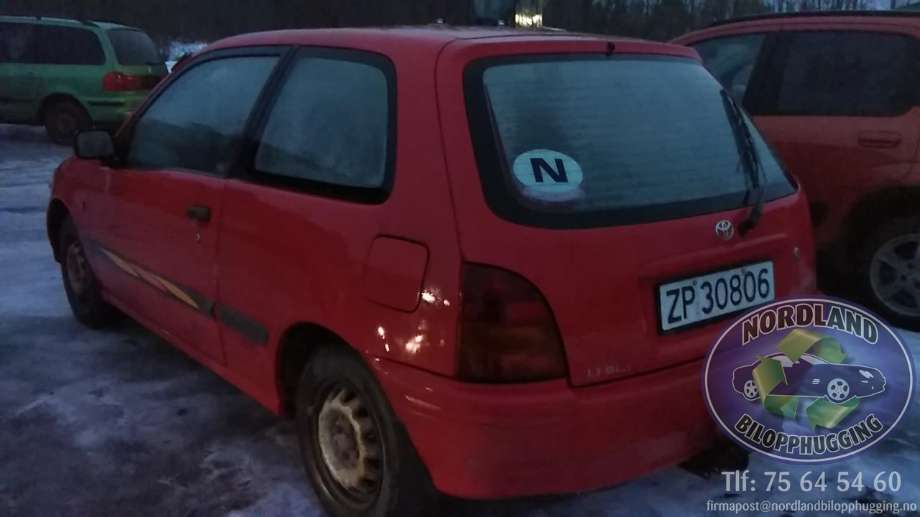 Toyota Starlet 1996-1999 , Motorkode: 4E-FE, Girkassekode: 