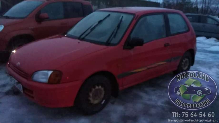 Toyota Starlet 1996-1999 , Motorkode: 4E-FE, Girkassekode: 